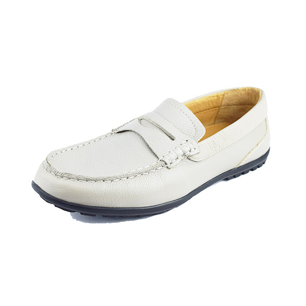 Mocassin pour homme confort r1010 beige cuir Mocassin homme Maroc